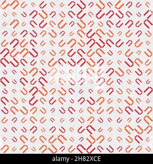 Abstract Geometrical generative computational art illustration Stock Vector