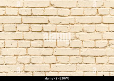 White brick wall, perfect as a background, square photograph Stock Photo