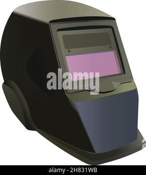 Welding mask in vector, illustration Stock Vector