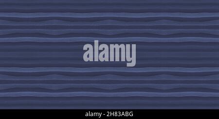 Indigo Watercolor Stripes Wallpaper. Fashion Lines Pattern. Acrylic Vertical Ornament. Seamless Stripes Background. Hand Paint Ink Wall. Blue Stroke P Stock Photo