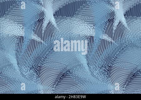 Blue vector abstract background. Christmas, winter, new year illustration.  Stock Vector
