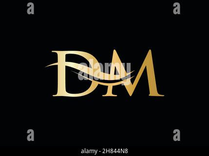 MD DM logo design by xcoolee on Dribbble