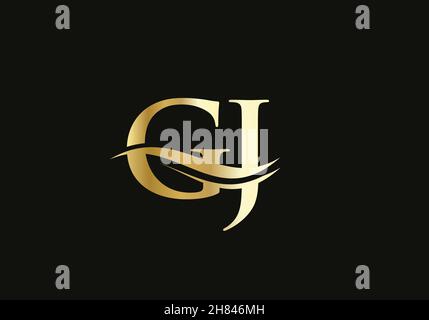 Bold, Serious Logo Design for GJ by kenthuz | Design #17759335