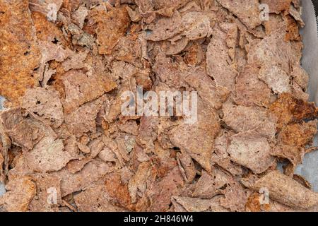 Precooked Turkish doner kebab bought from supermarket Stock Photo