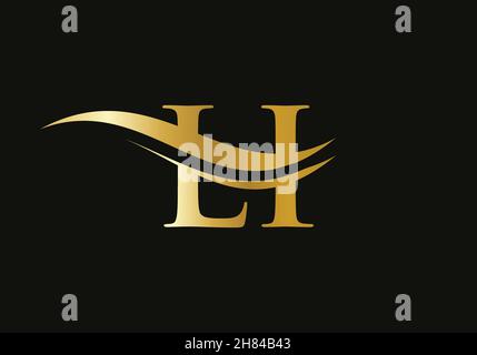 LI Logo Design for business and company identity. Creative LI letter with luxury concept Stock Vector