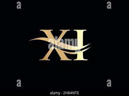 XI Logo Design for business and company identity. Creative XI letter with luxury concept Stock Vector