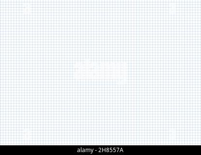 Blueprint big wide square straight line grid paper pattern vector illustration. Education. School.Study. Empty line grid document. Drafts blanks. Stock Vector