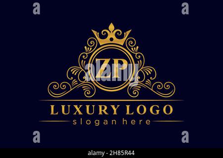 Z P ZP Initial letter handwriting and signature logo concept design Stock  Vector by ©sofanurdiana19@gmail.com 343985614