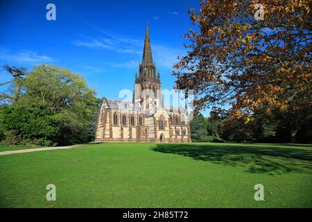 Autumn In Clumber Park, Nottinghamshire Stock Photo