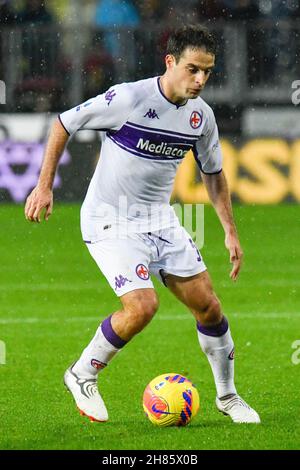 Empoli, Italy. 27th Nov, 2021. Szymon Zurkowski (Empoli) during Empoli FC  vs ACF Fiorentina, italian soccer