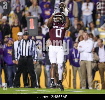 Texas A&M Wide Receiver Ainias Smith Responds To Questions During NCAA ...