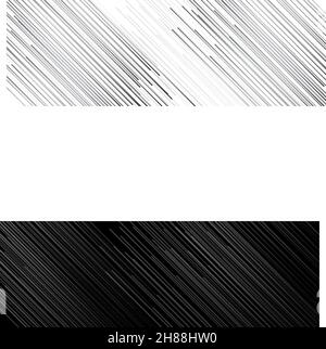 Movement background. Diagonal dynamic futuristic lines. Poster element. Space backdrop. Abstract geometric banner. Vector illustration Stock Vector