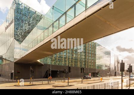 The John Lewis department store in Leicester Stock Photo