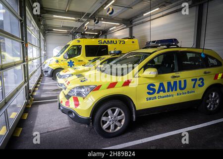 Emergencies, regulation center Stock Photo