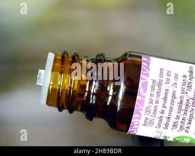 Essential oil of lavender Stock Photo