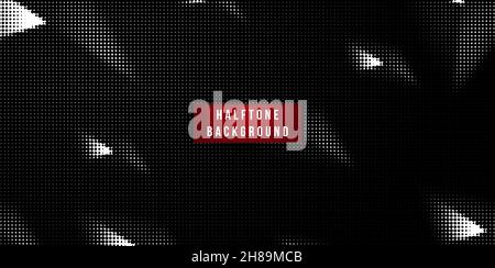 Abstract Halftone Background vector illustration isolated Background Stock Vector