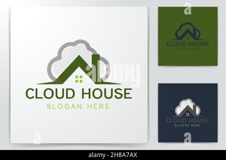 House, Real estate Logo Inspiration isolated on white background Stock Vector
