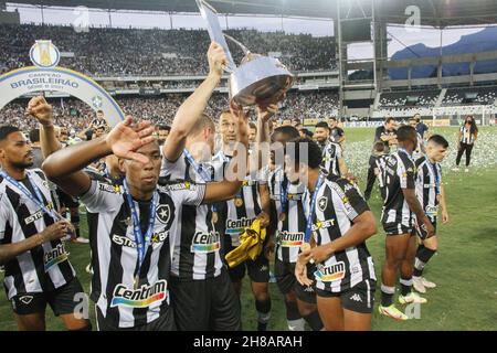 RJ - Rio de Janeiro - 11/28/2021 - BRAZILIAN B 2021, BOTAFOGO X