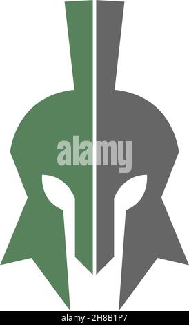 Gladiator,Spartan icon logo design vector template Stock Vector
