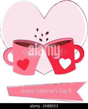 https://l450v.alamy.com/450v/2h8b553/two-cups-with-a-drink-on-the-background-of-a-stylized-heart-card-template-for-the-holiday-valentines-day-2h8b553.jpg