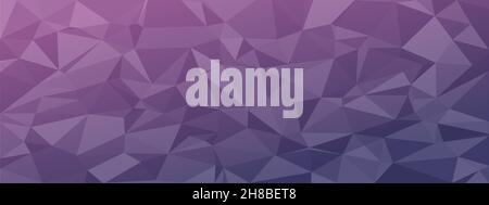 low poly abstract modern background. delicate colors chaotic triangles variable size and rotation. Minimalist layout for business card landing page wa Stock Vector