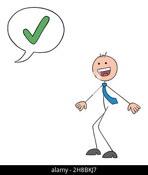 Vector cartoon approved seal stamp icon in comic style. Approved sign ...