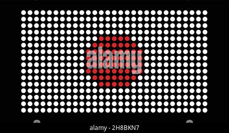 Vector illustration of unique and unique fashionable Japanese flag. Stock Vector