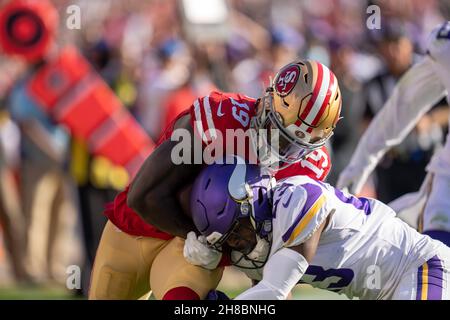 Dallas Cowboys safety Xavier Woods warms up before an NFL football game  against the Minnesota Vikings, Sunday, Nov. 22, 2020, in Minneapolis. (AP  Photo/Bruce Kluckhohn Stock Photo - Alamy