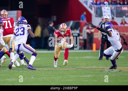 Dallas Cowboys safety Xavier Woods warms up before an NFL football game  against the Minnesota Vikings, Sunday, Nov. 22, 2020, in Minneapolis. (AP  Photo/Bruce Kluckhohn Stock Photo - Alamy