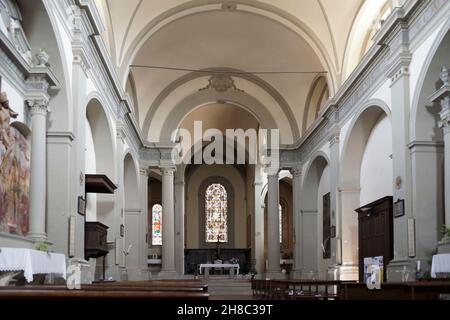 St. Francis Church, Orange Flag Award, Chiusi, Tuscany, Italy, Europe Stock Photo