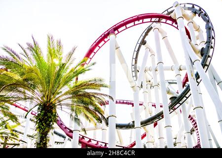 Battlestar Galactica Cylon rollercoaster in Universal Studios