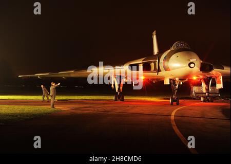 XM655 at Wellesbourne. Stock Photo