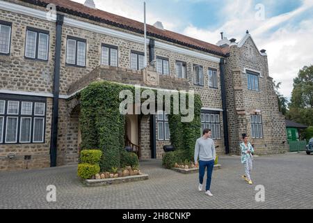 Sri Lanka, province du centre, Centrale Province, Nuwara Eliya, Nurelia, the little England, ville, Staadt, town, maison coloniale, Kolonial Haus, col Stock Photo