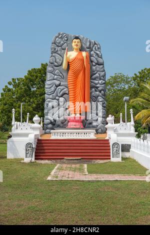 Sri Lanka, province du centre, Centrale Province, Badulla district, Bandarawela, statue de Bouddha, Buddha-Statue, Buddha statue Stock Photo