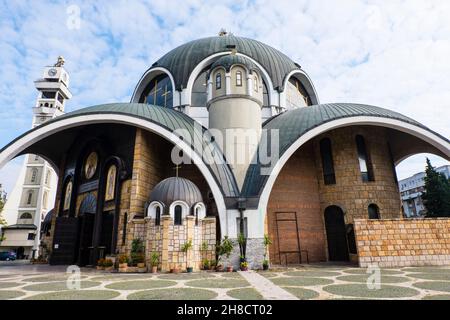 The Church of Saint Clement of Ohrid, Skopje, North Macedonia Stock Photo