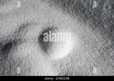 Snow surface Stock Photo