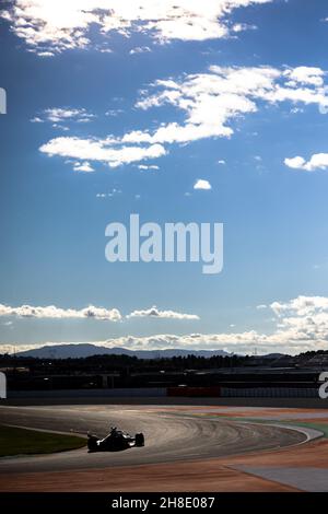 13 Da Costa Antonio Felix (por), DS Techeetah, DS E-Tense FE21, action during the pre-season test of the 2021-22 FIA Formula E World Championship, on the Circuit Ricardo Tormo from November 28 to December 2, 2021 in Valencia, Spain - Photo Germain Hazard / DPPI Stock Photo