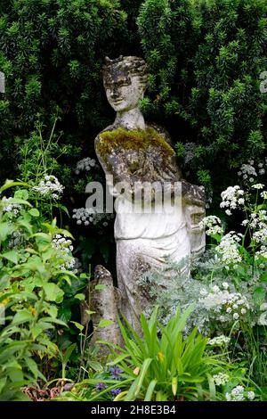 moss covered Satyr,moss covering faun statue.satyrs,fauns,mythology ...