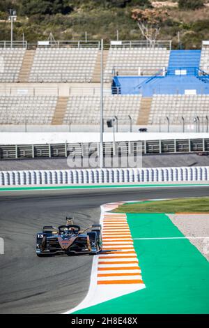 13 Da Costa Antonio Felix (por), DS Techeetah, DS E-Tense FE21, action during the pre-season test of the 2021-22 FIA Formula E World Championship, on the Circuit Ricardo Tormo from November 28 to December 2, 2021 in Valencia, Spain - Photo: Germain Hazard/DPPI/LiveMedia Stock Photo