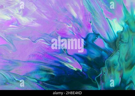 Fluid art painting. Abstract decorative grunge texture.  Stock Photo