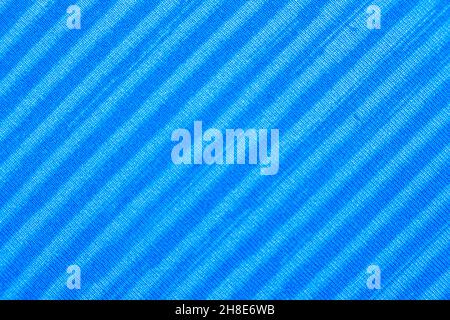 Cotton Blue color pattern close up Stock Photo