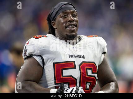 Tampa Bay Buccaneers defensive tackle Rakeem Nunez-Roches (56