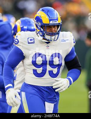 Los Angeles Rams defensive end Aaron Donald (99) during a NFL game against  the Tennessee Titans, Sunday, Nov. 7, 2021, in Inglewood, the Titans defeat  Stock Photo - Alamy