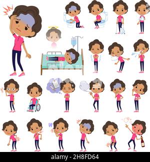 Vector Cute African American Tooth Fairy with Tooth Stock Vector Image ...