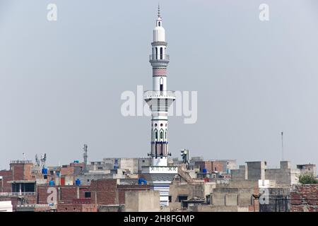 The panoramic view of Lahore, Punjab province, Pakistan Stock Photo