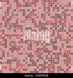 Abstract Geometrical generative computational art illustration Stock Vector