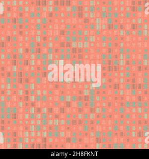 Abstract Geometrical generative computational art illustration Stock Vector
