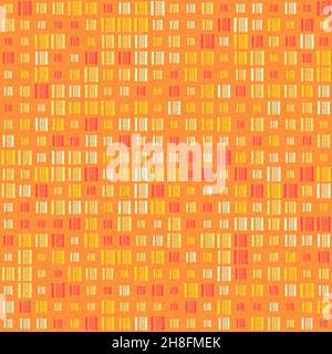 Abstract Geometrical generative computational art illustration Stock Vector
