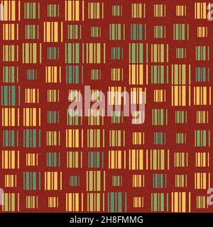 Abstract Geometrical generative computational art illustration Stock Vector