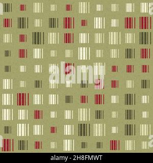 Abstract Geometrical generative computational art illustration Stock Vector